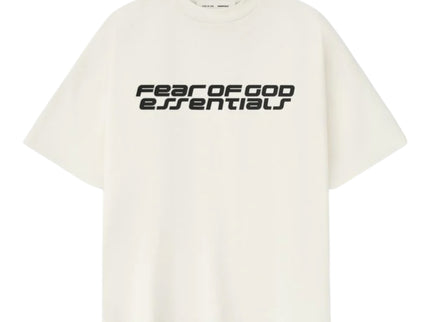 FEAR OF GOD ESSENTIALS Ponte 90s T-Shirt - Ivory (FW25)