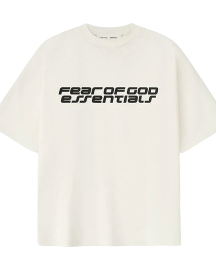 FEAR OF GOD ESSENTIALS Ponte 90s T-Shirt - Ivory