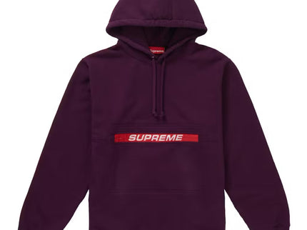 Supreme Zip Pouch Hoodie - Eggplant (SS19)