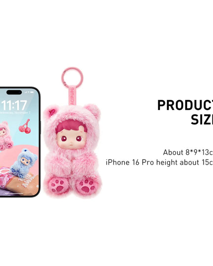 Pop Mart HACIPUPU Gummy Bear Series Vinyl Plush Pendant Blind Box