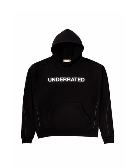 UNDERRATED 3M Reflective Hoodie - Black