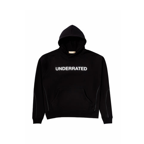 UNDERRATED 3M Reflective Hoodie - Black