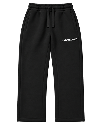 UNDERRATED Classic Logo V2 Sweatpants - Black