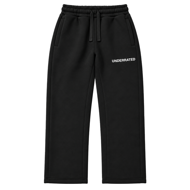 UNDERRATED Classic Logo V2 Sweatpants - Black