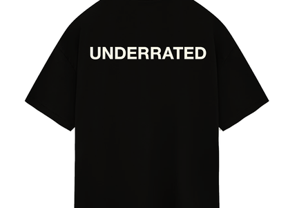 UNDERRATED Classic Logo T-Shirt - Black