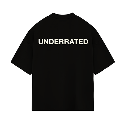 UNDERRATED Classic Logo T-Shirt - Black