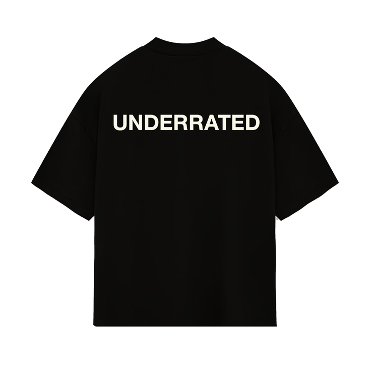 UNDERRATED Classic Logo T-Shirt - Black