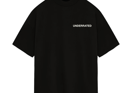 UNDERRATED Classic Logo T-Shirt - Black