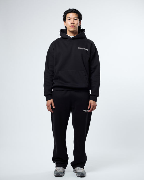 UNDERRATED Classic Logo V2 Hoodie - Black