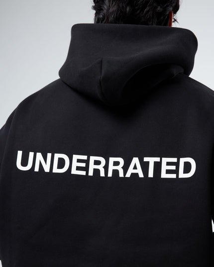 UNDERRATED Classic Logo V2 Hoodie - Black