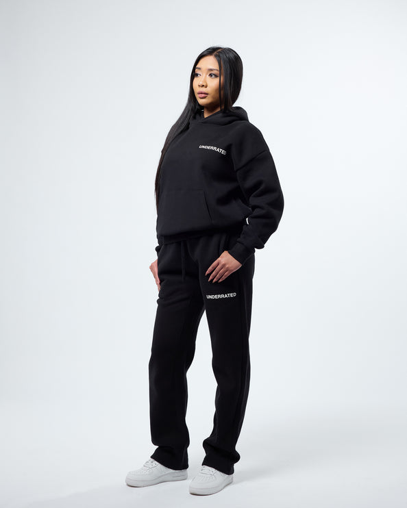 UNDERRATED Classic Logo V2 Sweatpants - Black