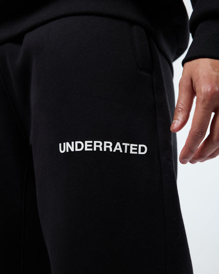 UNDERRATED Classic Logo V2 Sweatpants - Black