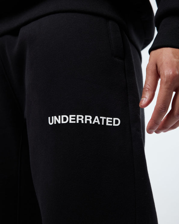 UNDERRATED Classic Logo V2 Sweatpants - Black