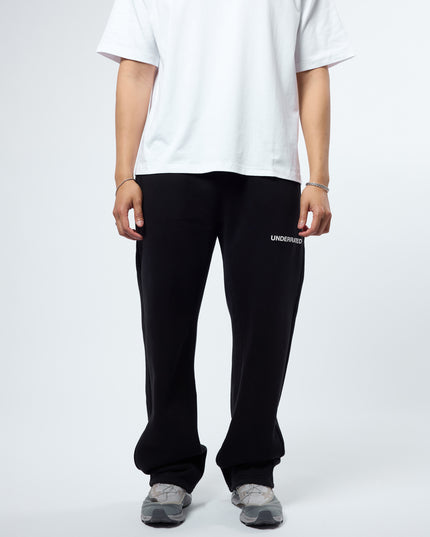 UNDERRATED Classic Logo V2 Sweatpants - Black