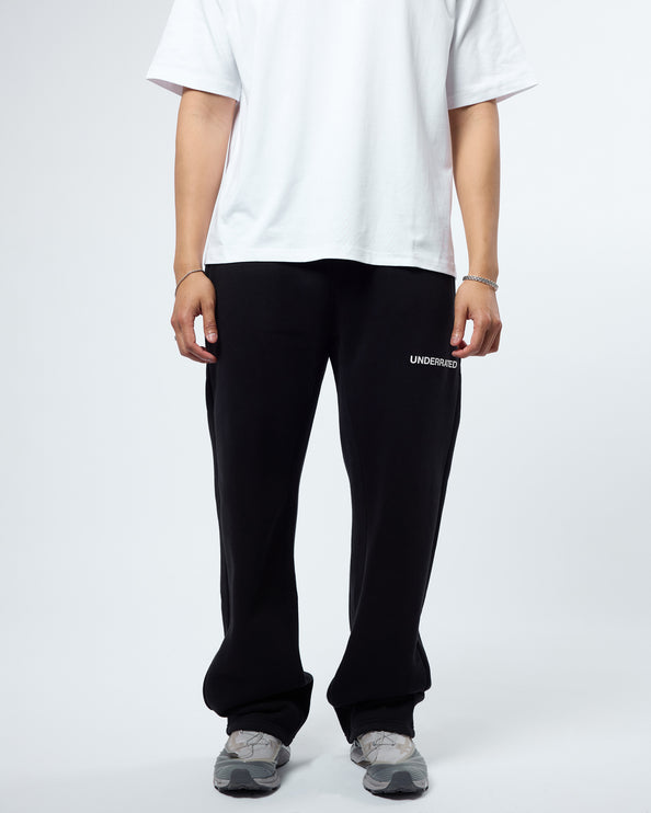 UNDERRATED Classic Logo V2 Sweatpants - Black