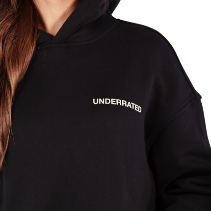 UNDERRATED Classic Logo Hoodie - Black