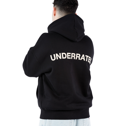 UNDERRATED Classic Logo Hoodie - Black
