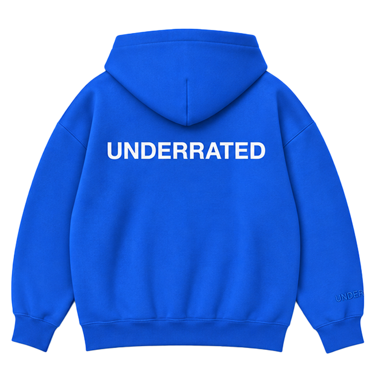 UNDERRATED Classic Logo V2 Hoodie - Royal Blue