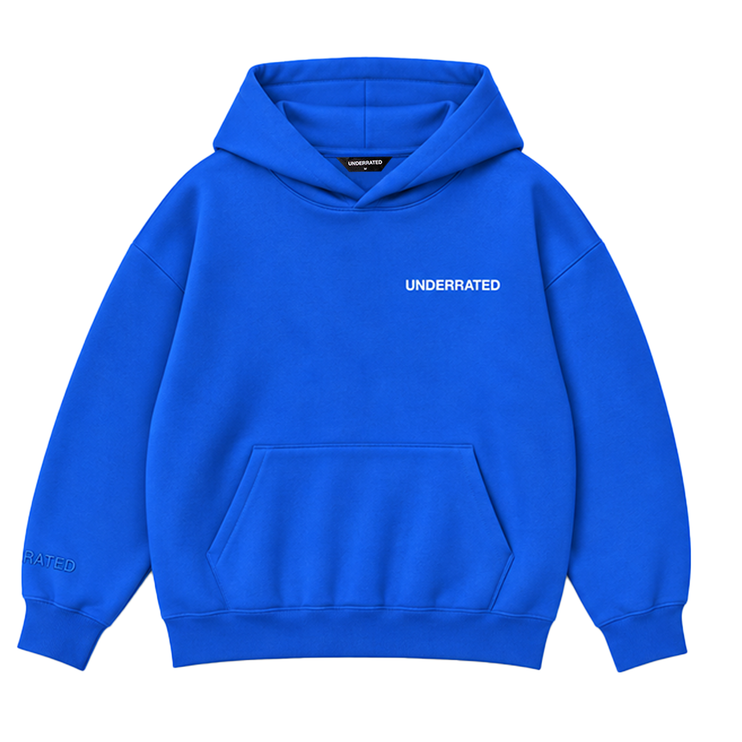 UNDERRATED Classic Logo V2 Hoodie - Royal Blue