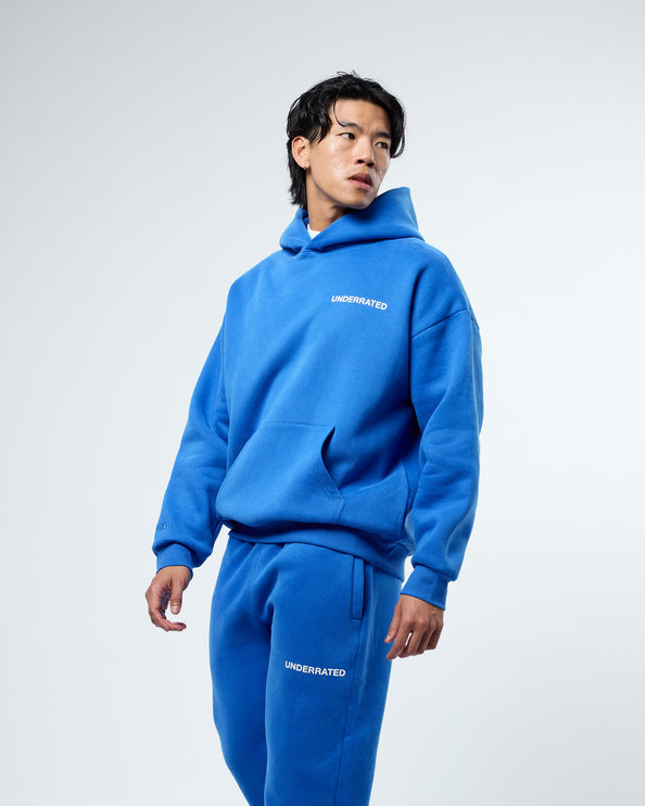 UNDERRATED Classic Logo V2 Hoodie - Royal Blue