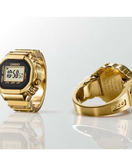 Casio 50th Anniversary Ring Watch - Gold