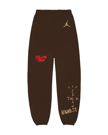 Travis Scott x Jordan Cactus Jack Highest Sweatpants - Brown
