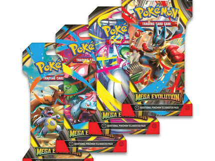 Pokemon TCG Mega Evolution Sleeved Booster Pack