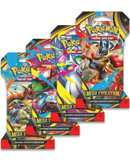 Pokemon TCG Mega Evolution Sleeved Booster Pack
