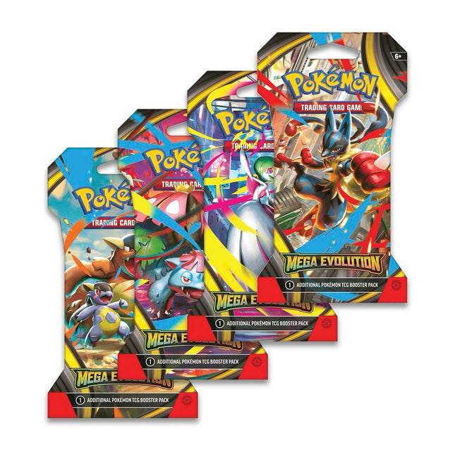 Pokemon TCG Mega Evolution Sleeved Booster Pack