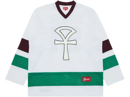 Supreme Ankh Hockey Jersey - White (SS18)