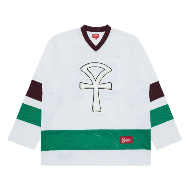 Supreme Ankh Hockey Jersey - White (SS18)
