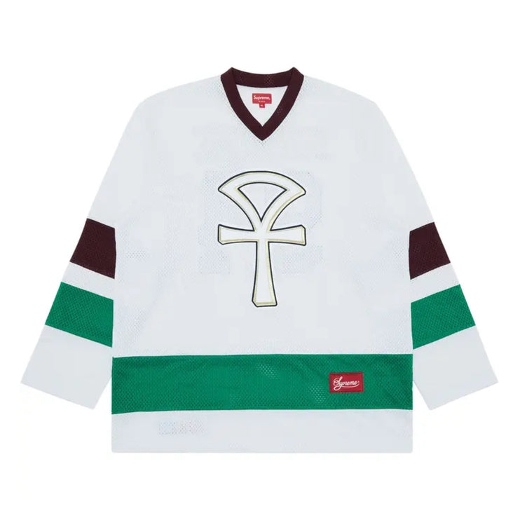 Supreme Ankh Hockey Jersey - White (SS18)