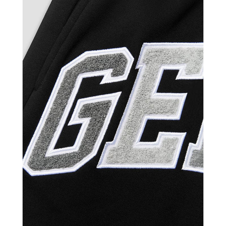 GEEDUP Team Logo Track Pants - Black/Grey Monochrome
