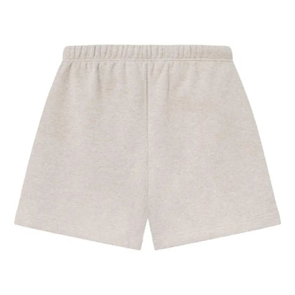 FEAR OF GOD ESSENTIALS Classic Fleece Sweatshort - Heather Stone (SS25)