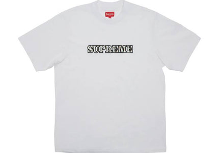 Supreme Floral Logo Tee - White (FW18)