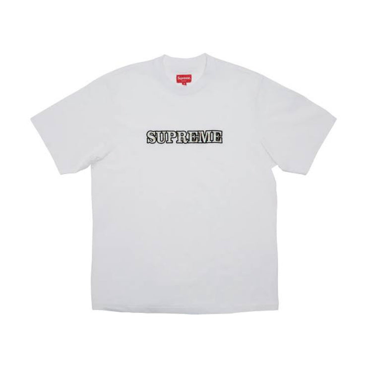 Supreme Floral Logo Tee - White (FW18)