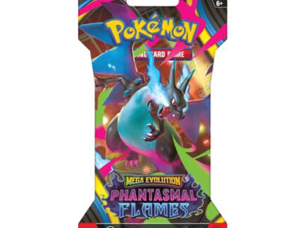Pokemon TCG Mega Evolution - Phantasmal Flames Sleeved Booster Pack