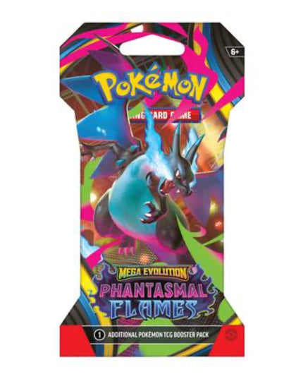 Pokemon TCG Mega Evolution - Phantasmal Flames Sleeved Booster Pack