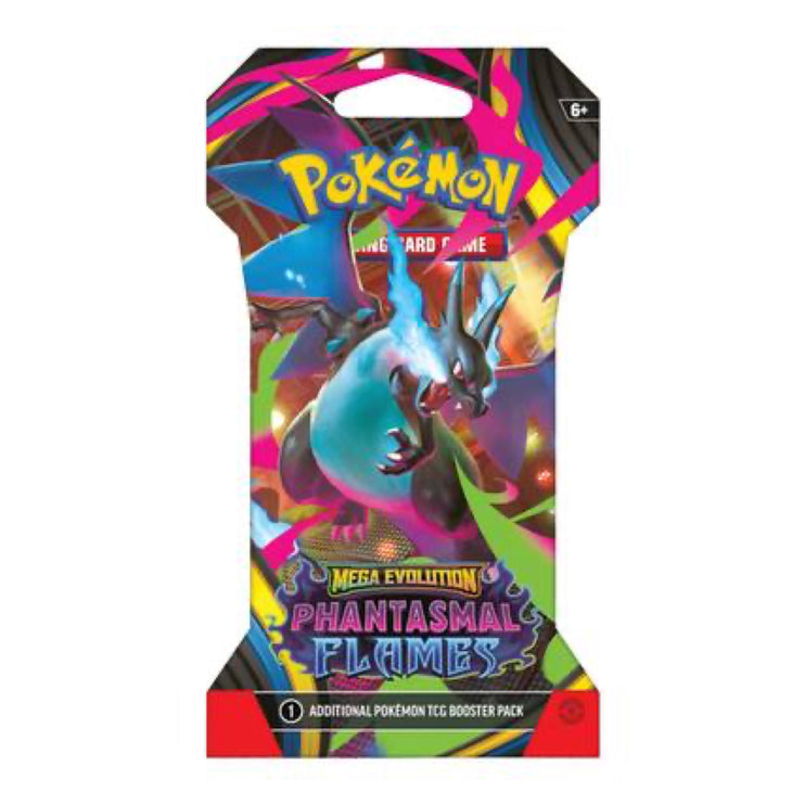 Pokemon TCG Mega Evolution - Phantasmal Flames Sleeved Booster Pack
