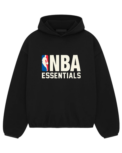 FEAR OF GOD ESSENTIALS Hoodie - Black (NBA Collection)