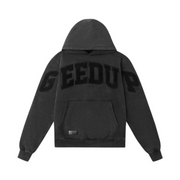 GEEDUP Team Logo Hoodie - Vintage Washed Black