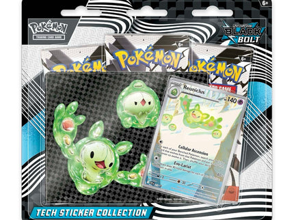 Pokemon TCG Scarlet & Violet - Black Bolt Tech Sticker Collection