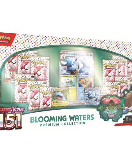 Pokemon TCG Scarlet & Violet - 151 Blooming Waters Premium Collection Box