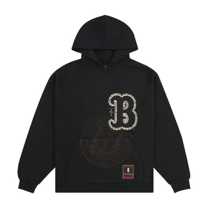 Travis Scott x Mitchell & Ness UCLA Bruins Overlap Pullover Hoodie - Black