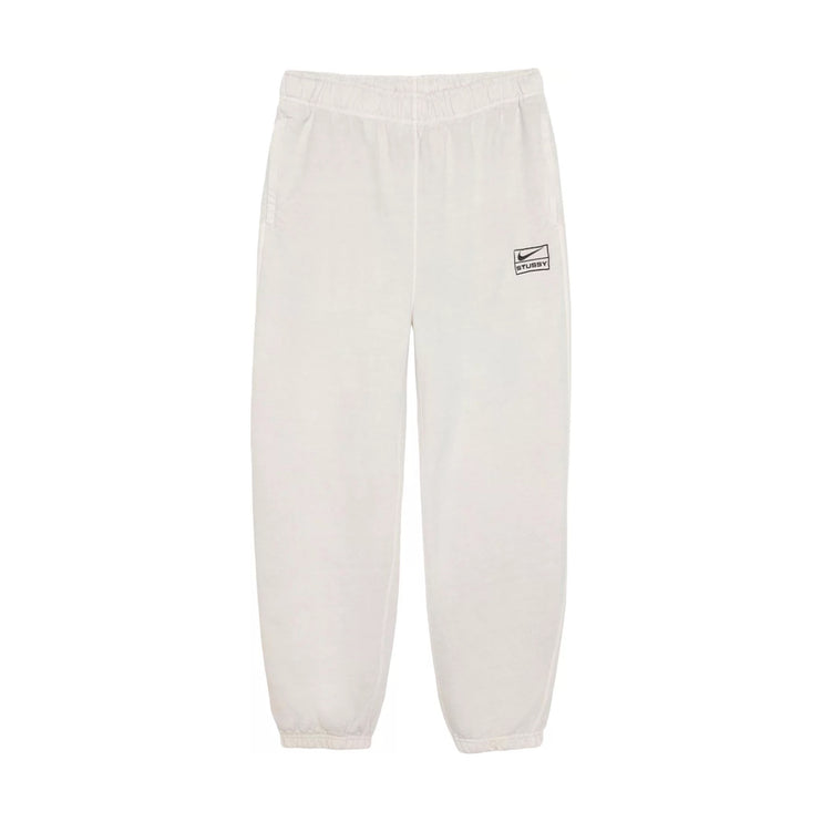 Stussy x Nike Pigment Dyed Fleece Pant - Light Bone (SS24)
