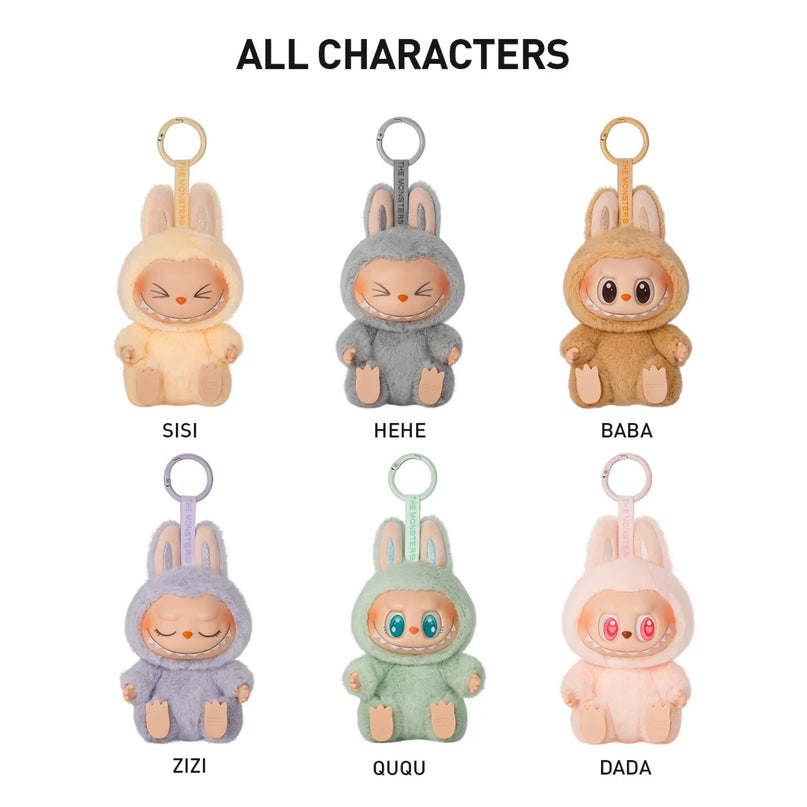 Pop Mart Labubu - The Monsters Have a Seat Vinyl Plush Pendant - Single Blind Box