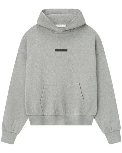 FEAR OF GOD ESSENTIALS Classic Fleece Hoodie - Concrete Heather (SS25)