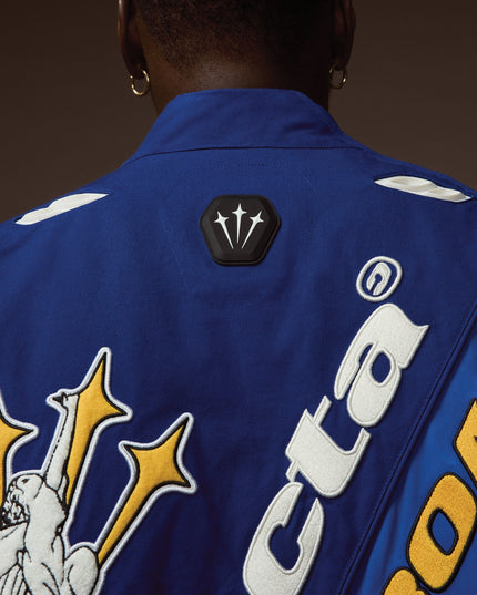Nike x NOCTA L'Art Racing Jacket - Deep Royal Blue