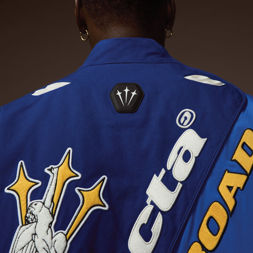 Nike x NOCTA L'Art Racing Jacket - Deep Royal Blue