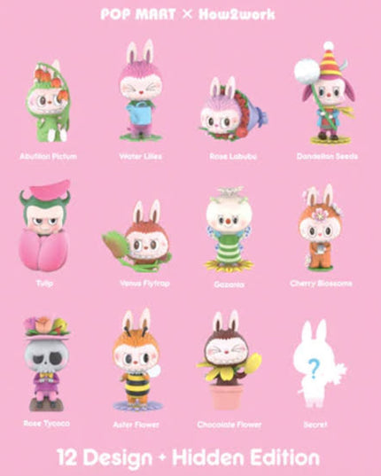Pop Mart Labubu The Monsters Flower Elves Series Blind Box